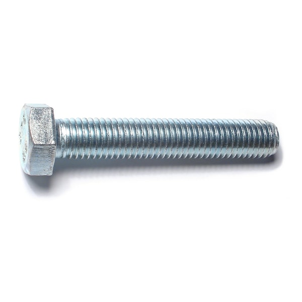 Midwest Fastener Class 8.8, M14-2.00 Hex Head Tap Bolt, Zinc Plated Steel, 80 mm L, 2 PK 78405 - main